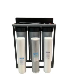 Purifier 3 Stage water purification Big Blue GREY with Frame LINKI (PP5/CTO/PP1)