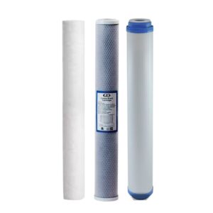 Filter Set Whole House 20” Std (PP : GAC : CTO)