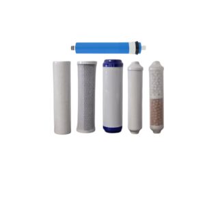 Complete Set Filters 1,2,3,4,5,6,7 (PP/GAC/CTO/Membrane/PO/MBS)