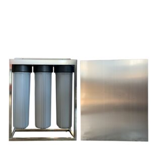 Purifier 3 Stage Big Grey with Stainless Frame with SS Cover Linki (PP5/CTO/PP1)