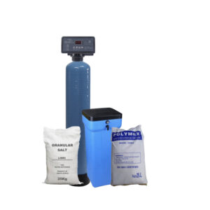Complete Water Softener Vessel with Automatic Head