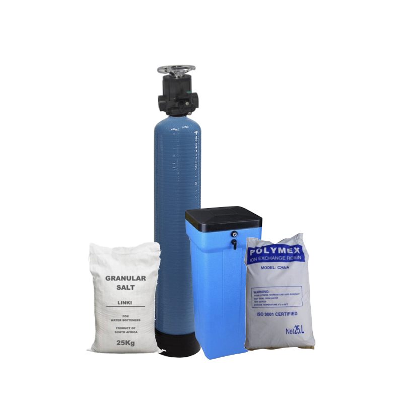 Complete Water Softener Vessel with Manual Head